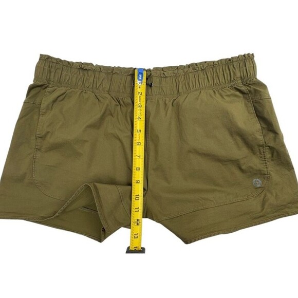 Mondetta Outdoor Project Shorts Gorpcore Tech Hiking Active Brown Green XL - Picture 8 of 11
